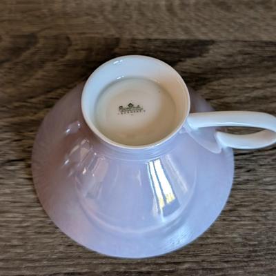 LOT 84K: Rosenthal MC Crystalline Demitasse Cups With Pitcher & Lidded Sugar Bowl