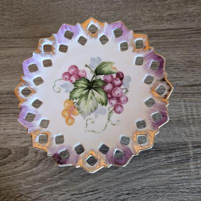 LOT 85K: Vintage Mixed Pieces, Some Signed/Stamped, Stoneware Plates, Bowls, MC Hand Painted Serving Dish, Johnson Brothers Plates,...