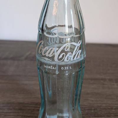 LOT 86K: Vintage Coca Cola Original Bottles With Coca Cola Glasses