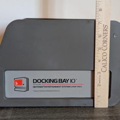LOT 89D: Retro Nintendo Docking Bay With Maniac Mansion, Paperboy & Yo! Noid, Games Untested