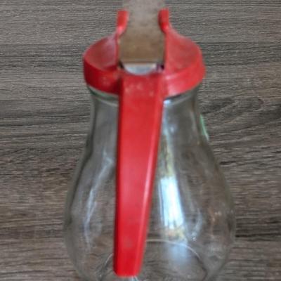 LOT 92K: How About Those Apples? Collectible Indiana Cast Iron Apple Peeler, Vintage Glass/Metal Food Chopper, Syrup Dispenser &...