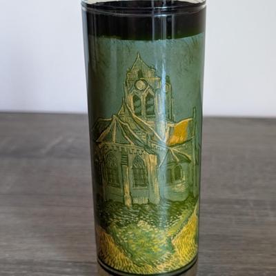 LOT 93K: Vintage 1960's Highball Glasses With Van Gogh Paintings