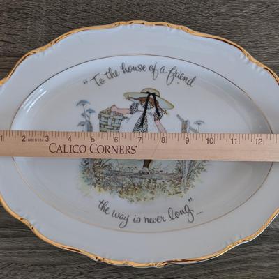 LOT 97K: Vintage Holly Hobby Plates & Maude Humphrey Bogart's Spring Time Gathering