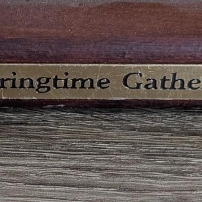 LOT 97K: Vintage Holly Hobby Plates & Maude Humphrey Bogart's Spring Time Gathering