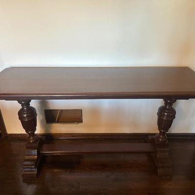 LOT 126D: Antique Console Table Circa 1920s