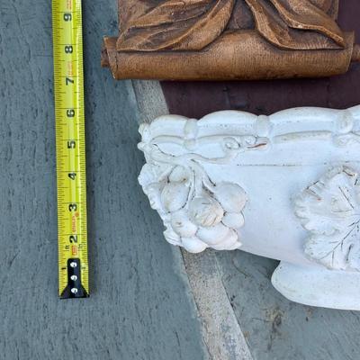 LOT 127A: Vintage Signed Demeter Wall Planter & More Wall Planters