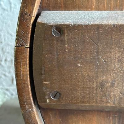 LOT 130F: Antique Late 19th Century Wooden Butter Churn
