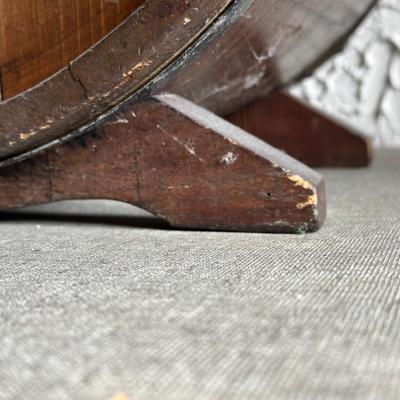 LOT 130F: Antique Late 19th Century Wooden Butter Churn