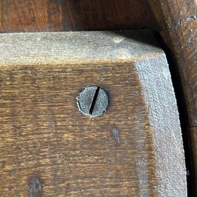 LOT 130F: Antique Late 19th Century Wooden Butter Churn