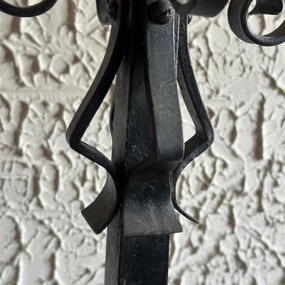 LOT 132F: Vintage Wrought Iron Fireplace Tools