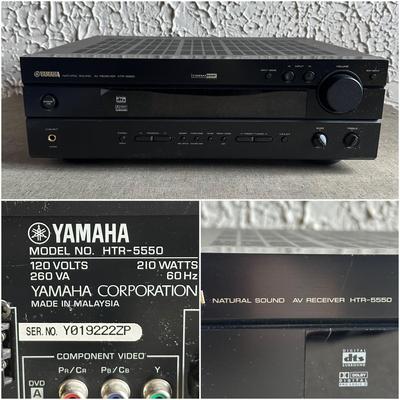 LOT 134F: Yamaha AV Receiver HTR-5550