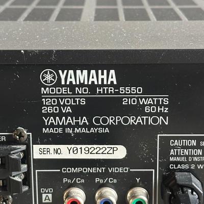 LOT 134F: Yamaha AV Receiver HTR-5550