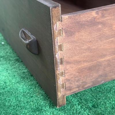 LOT 143F: Two MCM Walnut Bookshelves