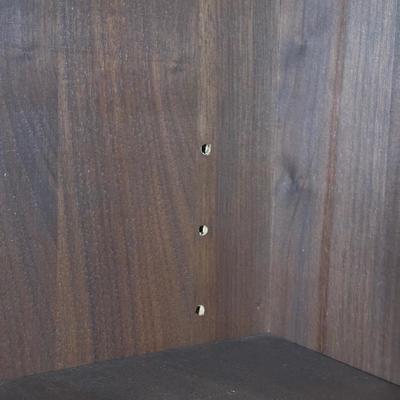 LOT 143F: Two MCM Walnut Bookshelves