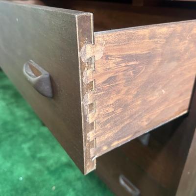 LOT 143F: Two MCM Walnut Bookshelves