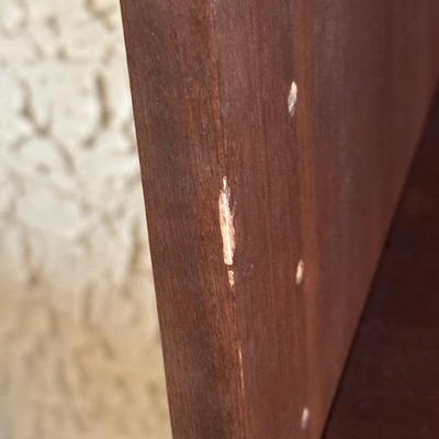 LOT 143F: Two MCM Walnut Bookshelves