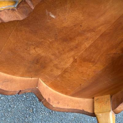 LOT 149G: Vintage Clover Wooden Side Table