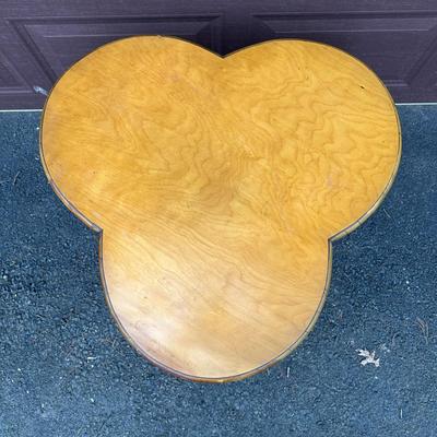 LOT 149G: Vintage Clover Wooden Side Table