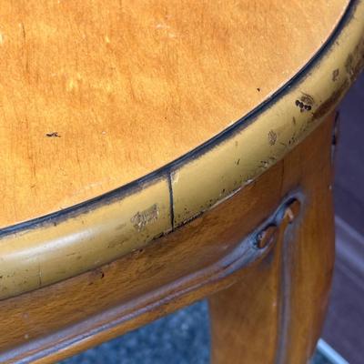 LOT 149G: Vintage Clover Wooden Side Table