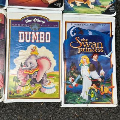 LOT 152G: Collection Of Disney Posters, VHS, DVDs & More