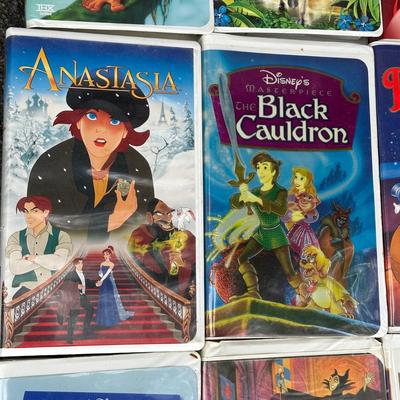 LOT 152G: Collection Of Disney Posters, VHS, DVDs & More