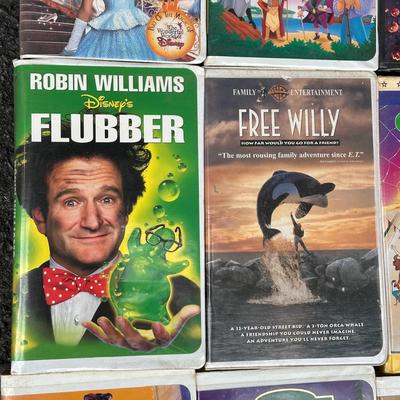 LOT 152G: Collection Of Disney Posters, VHS, DVDs & More