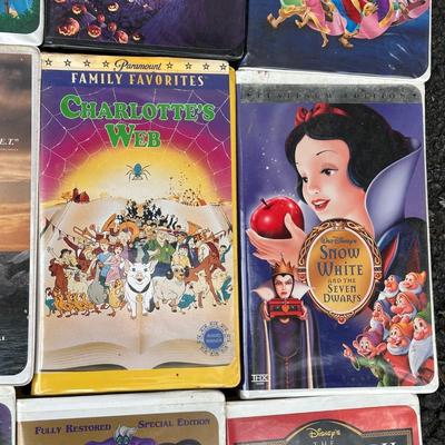 LOT 152G: Collection Of Disney Posters, VHS, DVDs & More