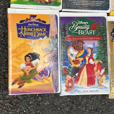 LOT 152G: Collection Of Disney Posters, VHS, DVDs & More