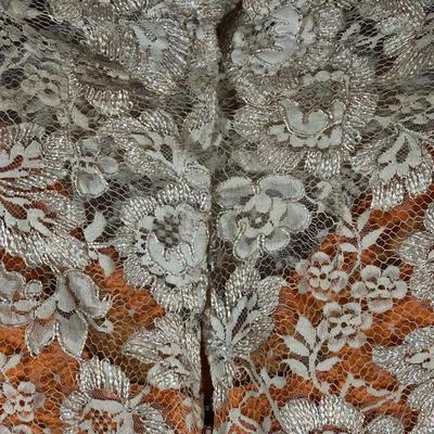 LOT 155L: Vintage Lilya Nicis New York Mod 1960s Lace Dress w/ Sparkly Vintage Heels