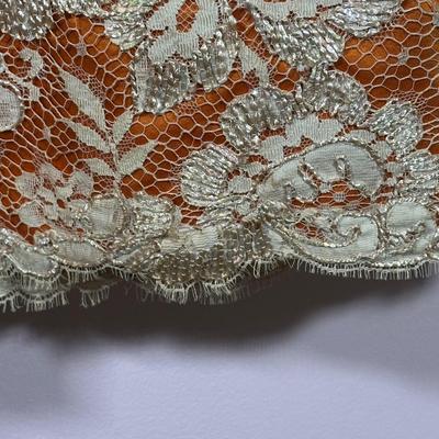 LOT 155L: Vintage Lilya Nicis New York Mod 1960s Lace Dress w/ Sparkly Vintage Heels