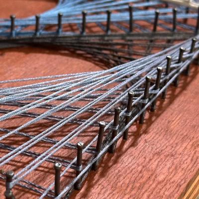 LOT 157L: String Art Wall Decor