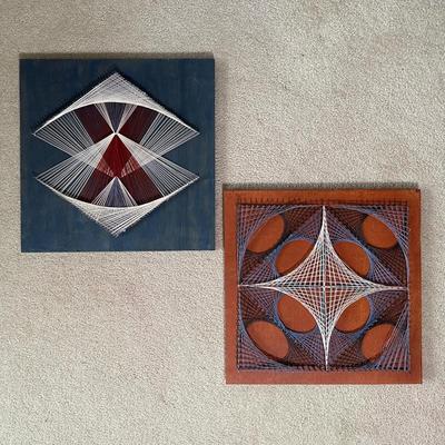 LOT 157L: String Art Wall Decor