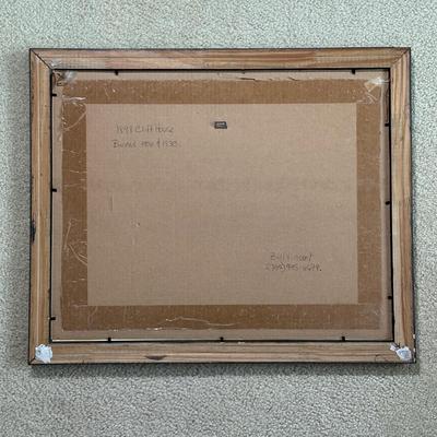 LOT 159L: Black & White Framed Photographs