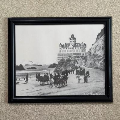 LOT 159L: Black & White Framed Photographs