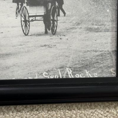 LOT 159L: Black & White Framed Photographs