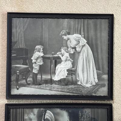 LOT 160F: “The First Attempt” & “Rehearsal” Framed Prints