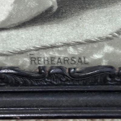 LOT 160F: “The First Attempt” & “Rehearsal” Framed Prints
