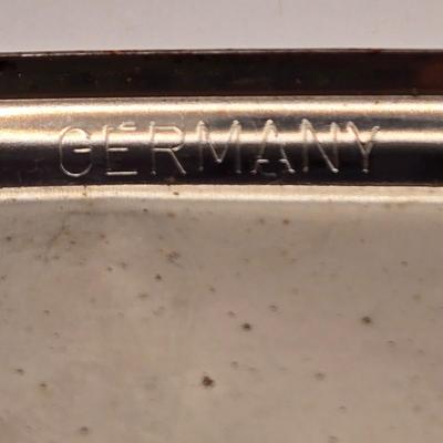 LOT 161K: Vintage Dresden German Cigarette Cases from 1920s-1940s/ Made of Nickel- Plated Steel Also Known as German Silver