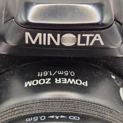 LOT 164F: Vintage Minolta Maxxum 3Xi Camera w/ Case