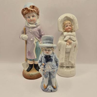 LOT 167F: Three Vintage Porcelain Figures of German Origin