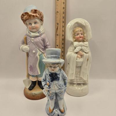 LOT 167F: Three Vintage Porcelain Figures of German Origin