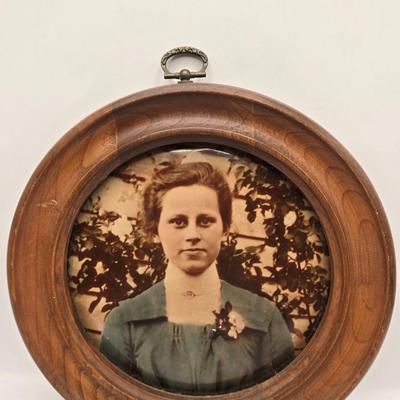 LOT 178F: Two European Prints in Round Frames/ One Signed Smeele WAAG ENKHUIZEN, Multiple Victorian Portrait Prints, & The Ruins of...