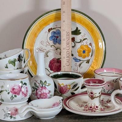 LOT 181K: Vintage Pottery/China, Arthur Wood & Son, Royal Kent, Allyn Nelson, Wechsler & Stangl