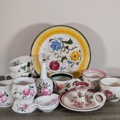 LOT 181K: Vintage Pottery/China, Arthur Wood & Son, Royal Kent, Allyn Nelson, Wechsler & Stangl