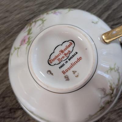 LOT 182K: Antique/Vintage Mixed China Old Abbey Limoges, Rosenthal, Theodore Haviland & Johnson Brothers