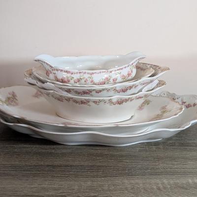 LOT 182K: Antique/Vintage Mixed China Old Abbey Limoges, Rosenthal, Theodore Haviland & Johnson Brothers