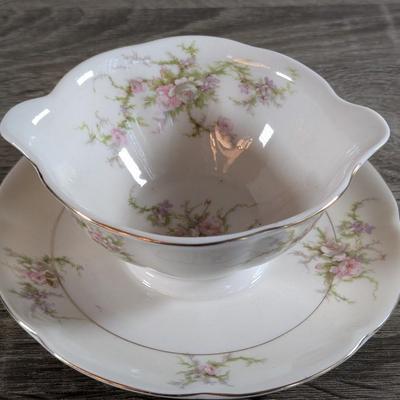 LOT 182K: Antique/Vintage Mixed China Old Abbey Limoges, Rosenthal, Theodore Haviland & Johnson Brothers