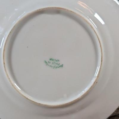 LOT:: 184K: Antique/Vintage Asian & Japanese Collection, German Bisque Porcelain Asian Nodder, Dishes, Plates, Bowls, Glenwood &...