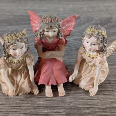 LOT 186K: The Fairy Collection By Denzine, Includes Rare Sign Banner, Picture Frames, Trinket Boxes & A Huge Variety Of Enchanted...