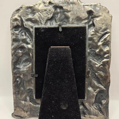 LOT 202D: Antique / Vintage Victorian Decor Collection: Signed Wooden Box, A Victor & Co Pin Cushion, Cherub Photo Frame & More